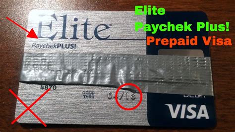 Once you have your card, activate it 2 online, or call 1-866-387-7363. . Elite debit card paychek plus